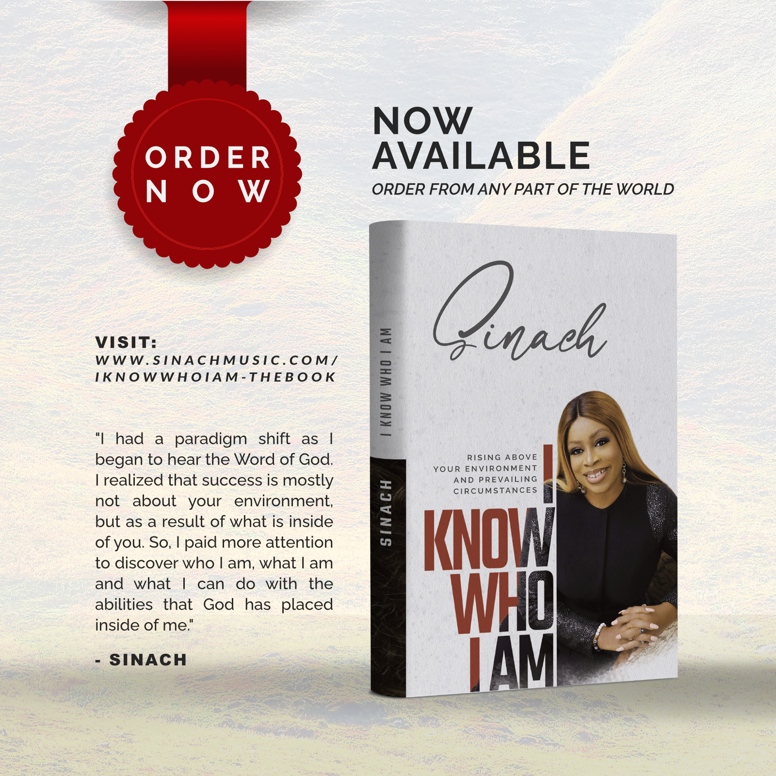 I Know Who I Am By Sinach The Book Sinach