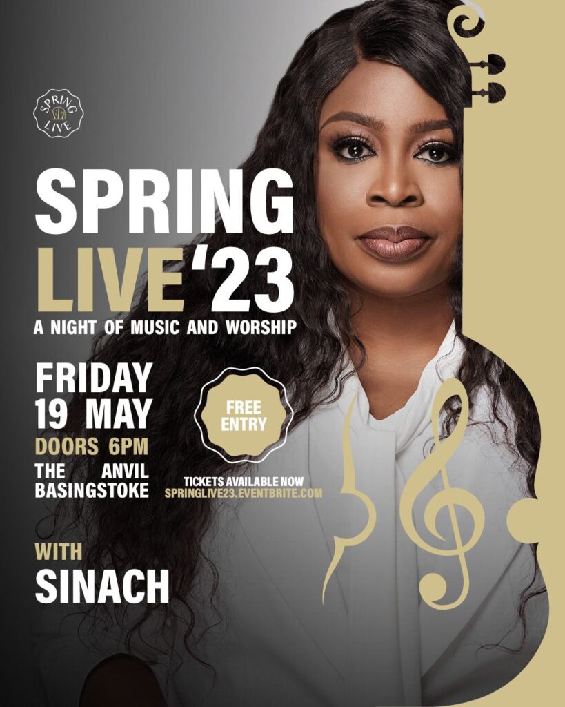 Sinach LIVE at SpringLive'23 in UK Sinach