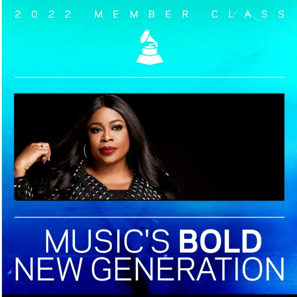 Sinach joins the Grammy Recording Academy voting membership Class of 2022